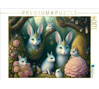 Puzzle · des Lapins imaginaires au Pays des Contes | 1000 pièces · Format assemblé 64 × 48 cm · CALVENDO Puzzle