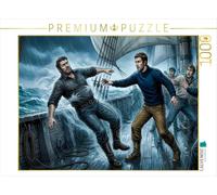 Puzzle · des Mains Invisibles s'emparent des Gens | Le bateau fantôme · Le dernier voyage du Mortzestus · 1000 pièces · Format assemblé 64 × 48 cm · CALVENDO Puzzle