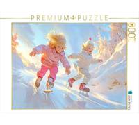 Puzzle · des Moments Magiques en ER | Amusez-vous bien sur la patinoire · 1000 pièces · Format assemblé 64 × 48 cm · CALVENDO Puzzle