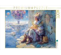 Puzzle · des Mondes imaginaires paradoxaux | La jolie rêveuse · 1000 pièces · Format assemblé 64 × 48 cm · CALVENDO Puzzle
