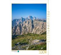 CALVENDO Puzzle Montagne à Couper Le Souffle au sud des 3 remparts | 1000 pièces de Ponte Taille 48 x 64 cm Puzzle Photo pour des Heures heureuses