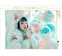 Puzzle · des Personnages dans Un Univers coloré de Style Anime