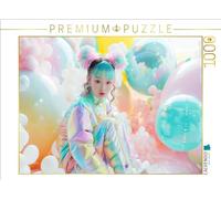 Puzzle · des Personnages dans Un Univers coloré de Style Anime