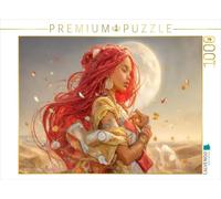 Puzzle · des Personnes gracieuses | Des cheveux roux qui flottent au vent · 1000 pièces · Format assemblé 64 × 48 cm · CALVENDO Puzzle