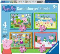 Puzzle des saisons Peppa Pig, 4 en 1