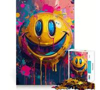 Puzzle des sourires Qui illuminent Les journées pour Adolescents, 1000 pièces, Jeu de logique Fine, Passe-Temps Calme, pièces de Collection aux Bords Nets 50x75cm