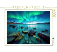 Puzzle · des traînées de lumière Qui immortalisent Le Nord | Exposition longue dans le Grand Nord · 1000 pièces · Format assemblé 64 × 48 cm · CALVENDO Puzzle
