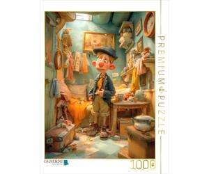 Puzzle · Dessins animés de héros du Quotidien | Ranger n'est tout simplement pas amusant · 1000 pièces · Format assemblé 64 × 48 cm · CALVENDO Puzzle
