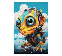 Puzzle Détaillé Cyber Dragon Art Print pour Adultes, Format 1000 PCS