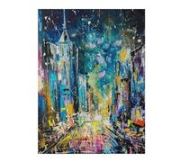 Puzzle Détaillé Evening on Fifth Avenue pour Adultes, 500 PCS