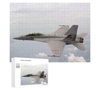 Puzzle Détaillé FA18F Super Hornet Strike pour Adultes, 500 PCS