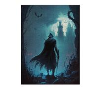 Puzzle Détaillé Nightmare Castle pour Adultes, Format 500 PCS