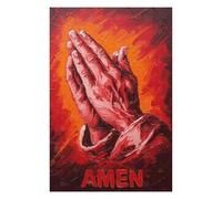 Puzzle Détaillé pour Adultes, Motif Praying Hands Painting, 1000 PCS