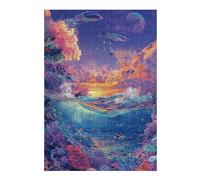 Puzzle Détaillé Underwater Paradise Coral Reef Bliss pour Adultes, Format 300 PCS