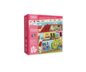 Puzzle Détective Écologique - Maison Loupe 42 Pièces pour Enfants