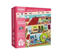 Puzzle Mideer Détective Maison Loupe Multicolore G