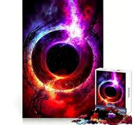 Puzzle Dévoreur du Monde 1000 Pièces pour Adolescents Stimulation Mentale et Plaisir Calme Bords Uniformes Cadeau de Vacances (50x75cm)