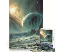 Puzzle d'exploration planétaire pour Adolescents 1000 pièces Renforce la mémoire Passe-Temps Calme Qualité Cadeau Festif (50x75cm)