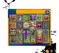Puzzle d'halloween Puzzle 1000 Pièces Thème Horreur Crochet