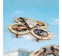 Puzzle d'hélicoptère 3D en bois pour adultes pour construire un avion en bois, puzzle en bois 3D, cadeau de bricolage, pour faire votre propre kit de bricolage en bois pour anniversaires, Noël, fête