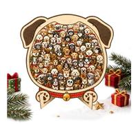 Puzzle d'hiver Interactifs en Bois aux Animaux Amusants | Puzzles de Noël et bricolages pour Adolescents Adultes Anniversaire Fête Décor Maison Petits