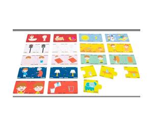 Puzzle didactique - les contraires