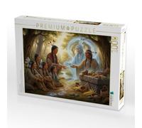 Puzzle · Die Ahnen Sind Immer um UNS - Spiritualität der Indianer | 1000 pièces · Format assemblé 64 × 48 cm · CALVENDO Puzzle