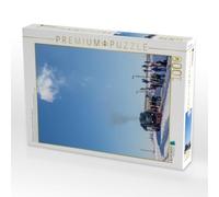 Puzzle · Die Brockenbahn vor Einfahrt in den Bahnhof Brocken | Wo Eisenbahngeschichte auf Harzer Gipfelromantik trifft · 1000 pièces · Format assemblé 64 × 48 cm · CALVENDO Puzzle