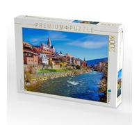 Puzzle · Die Mur fließt durch Murau | Murau · 2000 pièces · Format assemblé 90 × 67 cm · CALVENDO Puzzle