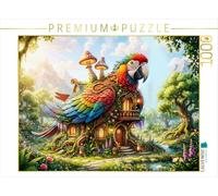 Puzzle · Die plappernde Villa | Ein Motiv aus dem Kalender Tierische Fassaden · 1000 pièces · Format assemblé 64 × 48 cm · CALVENDO Puzzle