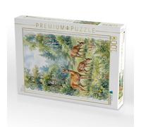 Puzzle · Die Rehe | Die Rehe · 1000 pièces · Format assemblé 64 × 48 cm · CALVENDO Puzzle