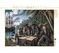 Puzzle · Die Schatzinsel/Robert Louis Stevenson 1889 | 1000 pièces · Format assemblé 64 × 48 cm · CALVENDO Puzzle