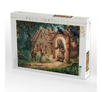 Puzzle · Die scheinbar gütige alte Hexe | Hänsel und Gretel · Zusammenhalt und Mut · 1000 pièces · Format assemblé 64 × 48 cm · CALVENDO Puzzle