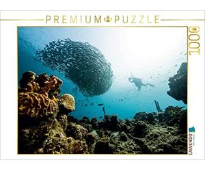 Puzzle · Die Sichel • Curaçao 1000 Teile Puzzle quer | 1000 pièces · Format assemblé 64 × 48 cm · CALVENDO Puzzle