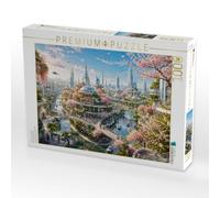 Puzzle · Die Stadt der Blüten | Die Stadt der Blüten · 1000 pièces · Format assemblé 64 × 48 cm · CALVENDO Puzzle