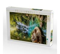 Puzzle · Die stille Oase | Ein tropisches Paradies zum Träumen · 1000 pièces · Format assemblé 64 × 48 cm · CALVENDO Puzzle