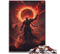 Puzzle Dieu de la Mort 1000 pièces pour Adolescents, Jouets éducatifs et éducatifs, Jeux familiaux, Cadeaux pour Amis et Famille (38x26cm)