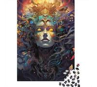 Puzzle Dieu de l'univers pour Adultes 1000 pièces Puzzles Puzzles 1000 pièces pour Adultes Jeux de Puzzle Jouets Cadeau pour 1000 pièces (75x50cm)