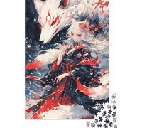 Puzzle Dieu des Renards, Jouet de détente, Puzzle en Carton de qualité supérieure pour Adultes et Enfants, Cadeaux de Noël, 1 000 pièces (38 x 26 cm)