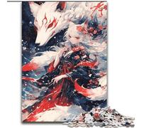 Puzzle Dieu des Renards pour Adultes, 1000 pièces, à partir de 14 Ans, décoration Murale, Cadeau d'anniversaire et Cadeau Unique (26x38cm)