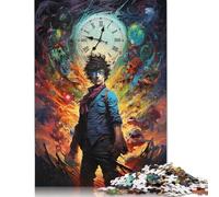 Puzzle Dieu du Temps, Images Personnalisables, Puzzle en Carton 100% recyclé, pour Enfants et Adultes à partir de 12 Ans, Cadeau Unique, 1 000 pièces (75 x 50 cm)