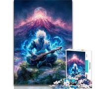 Puzzle Dieu mystérieux 1000 pièces pour Adultes et Adolescents, Jouets éducatifs, Jeux Anti-Stress, liste de souhaits avec Père Noël 38x52cm