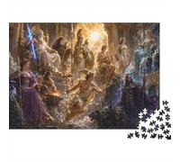 Puzzle Dieux de l'Olympe 1000 Pièces, Activité de Table en Famille