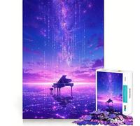 Puzzle Difficile Ciel étoilé pour Adultes, 1000 pièces, 50x75cm, idéal pour se Souvenir des pièces manquantes Un Cadeau Unique, Relaxant et aux découpes nettes