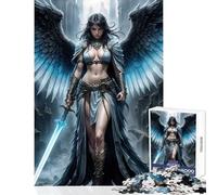 Puzzle Difficile de 1000 pièces pour Adultes représentant l'Archange Bleu Jeu éducatif pour Les Amateurs de Jeux et d'œuvres d'art Dimensions 38x26cm