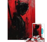 Puzzle Difficile de 1000 pièces pour Adultes représentant Une guerrière sereine Idéal pour Un Anniversaire ou Noël Décoration Parfaite Jeu éducatif à partir de 14 Ans (38x26cm)
