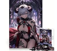 Puzzle Difficile de 1000 pièces représentant la Reine Démon d'anime, idéal pour Adultes Un Cadeau Original et Stimulant pour améliorer Votre mémoire et Passer Un agréable Moment Bords Nets (38x52cm)