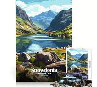 Puzzle Difficile de 1000 pièces représentant Le Parc National de Snowdonia, au Pays de Galles, pour Adultes Développement cérébral, Divertissement paisible et Assemblage Propre (50x75cm)