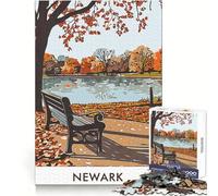 Puzzle Difficile de 1000 pièces représentant Un Paysage d'automne à Newark Park, idéal pour Les Adultes Développez Votre logique, amusez-Vous et créez Un Cadeau créatif et Amusant (38x26cm)