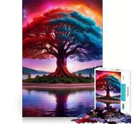 Puzzle Difficile de 1000 pièces représentant Un Paysage Spatial Fantastique, idéal pour Adultes Un défi intellectuel Stimulant et Relaxant, avec des découpes précises Un Cadeau mémorable (38x26cm)
